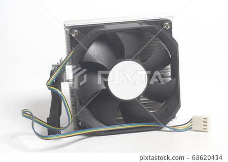 CPU Cooler on white background 68620434