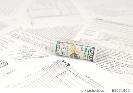 1120 U.S. Corporation income tax return form with 68621461