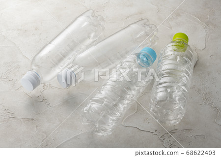 Empty plastic bottle resource waste 68622403