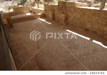 [約旦]馬達巴，古代遺跡中殘留的馬賽克畫 68624168