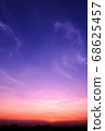 Sunset sky 68625457