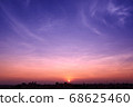 Sunset sky 68625460