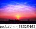 Sunset sky 68625462