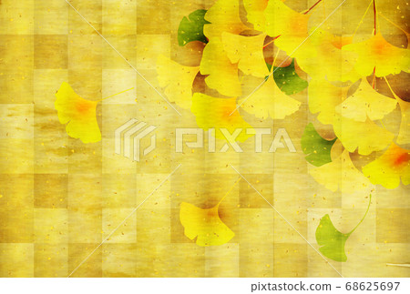 秋葉銀杏秋天背景 68625697