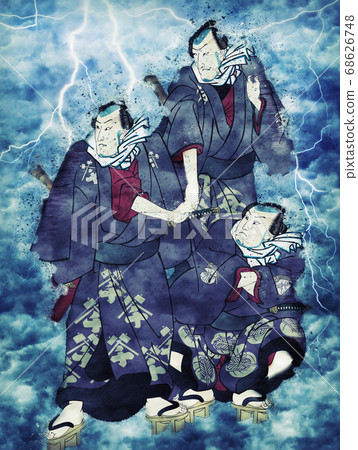 Ukiyoe Samurai 11 Arashi version 68626748