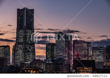 Yokohama night view Yokohama night view 68627112