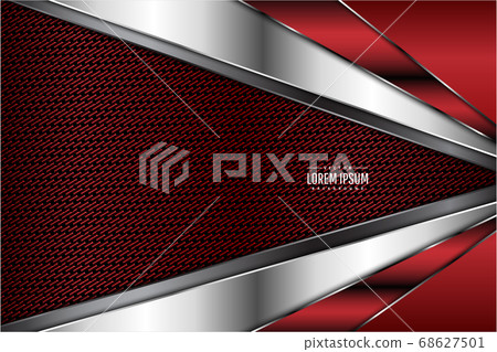 Red metallic background 68627501