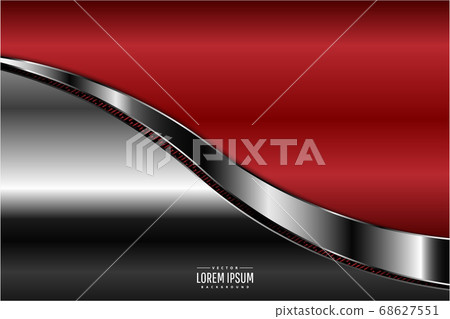 Red metallic background 68627551