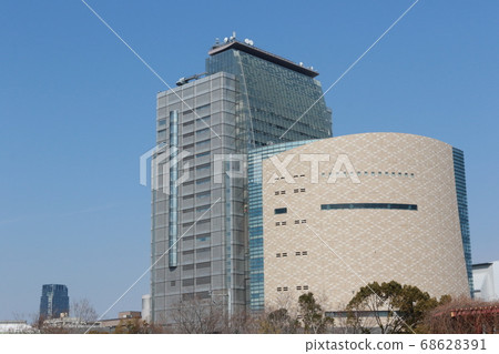NHK Osaka Broadcasting Station and the Osaka History Museum 68628391