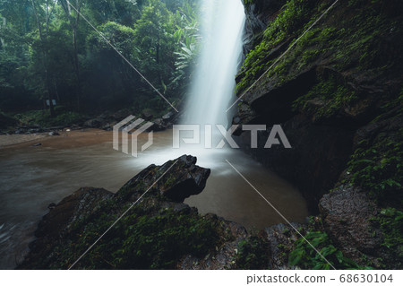 Waterfall in the forest ,Waterfall in nature Waterfall in the forest ,Waterfall in nature 68630104