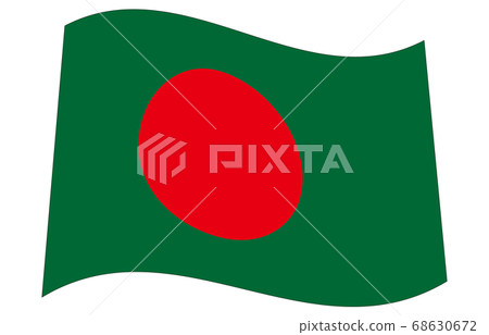 新世界國旗2：3Ver波形孟加拉國 68630672