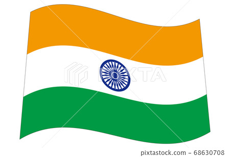 New World Flag 2:3Ver Wave India 68630708