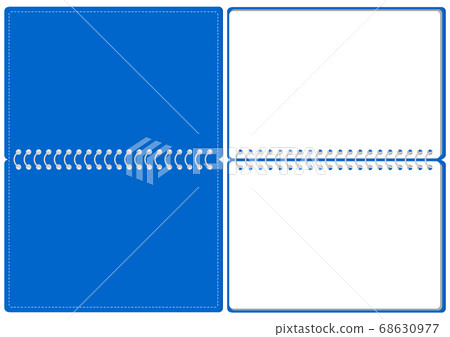 寫生簿環筆記本封面和頁面設置插圖矢量* A4大小 寫生簿環筆記本封面和頁面設置插圖矢量* A4大小 68630977