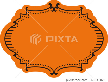Vintage decorative border Vintage decorative border 68631075