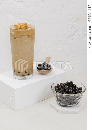 Cold tea with milk delicious beverage drinking products Dalgona coffee 059 Cold tea with milk delicious beverage drinking products Dalgona coffee 059 68631115