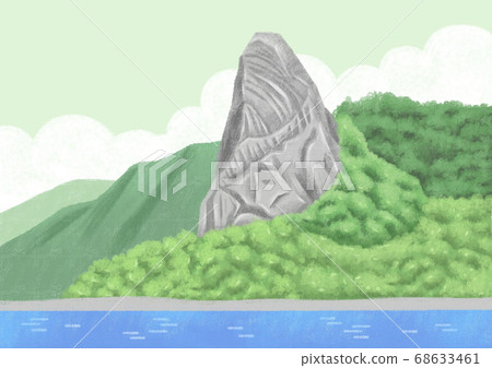 Beautiful Islands in S. Korea, Ulreung-do and Dok-do illustration 008 Beautiful Islands in S. Korea, Ulreung-do and Dok-do illustration 008 68633461