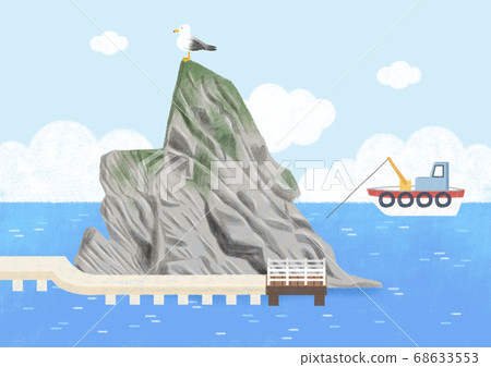 Beautiful Islands in S. Korea, Ulreung-do and Dok-do illustration 009 Beautiful Islands in S. Korea, Ulreung-do and Dok-do illustration 009 68633553