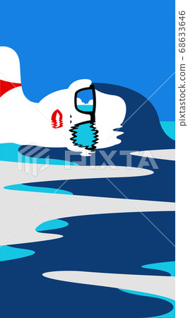 Summer tropical background design illustration 007 68633646