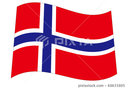 New World Flag 2:3Ver Waveform Norway 68633805