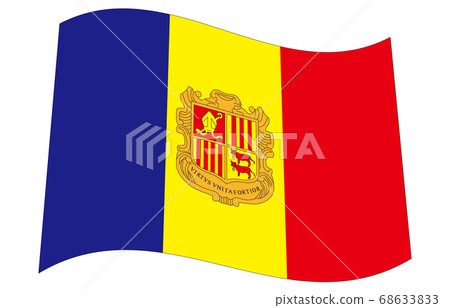 New World Flag 2:3Ver Waveform Andorra 68633833