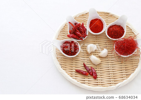 Chili and garlic Chili and garlic 68634034