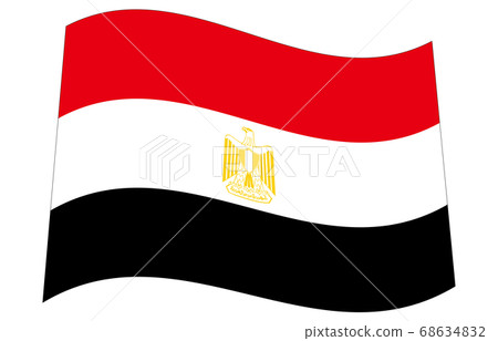 New World Flag 2:3Ver Waveform Egypt New World Flag 2:3Ver Waveform Egypt 68634832