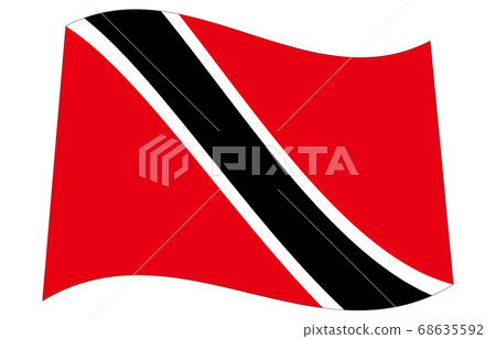 New World Flag 2:3Ver Waveform Trinidad and Tobago 68635592