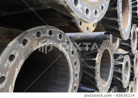 Pipe made of steel 68636114