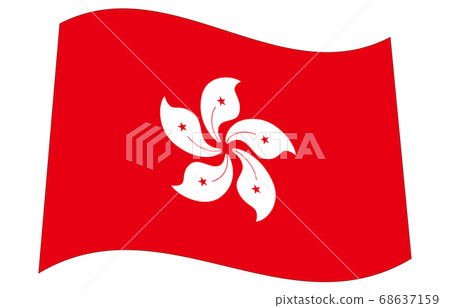 New World Flag 2:3Ver Waveform Hong Kong 68637159