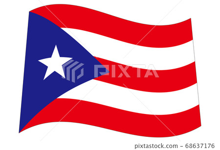New World Flag 2:3Ver Waveform Puerto Rico New World Flag 2:3Ver Waveform Puerto Rico 68637176