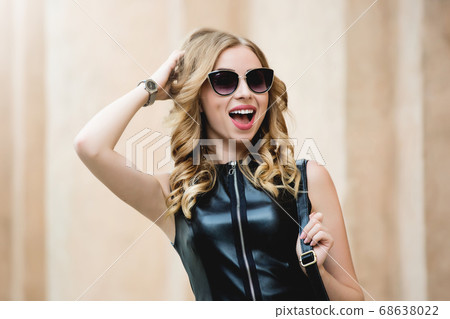 wow emotion. Hot discounts. portrait of glamorous 68638022