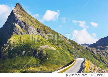 Road in Norway Road in Norway 68639956