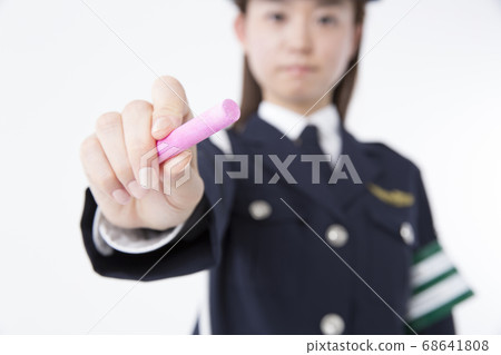 Female policeman Female policeman 68641808