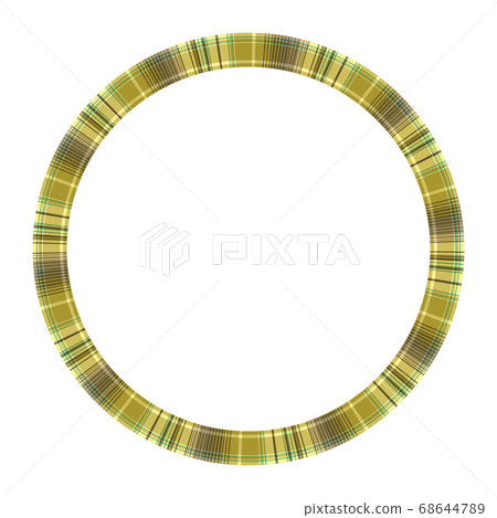 Round frame vector vintage pattern design 68644789