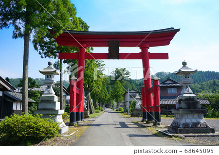 Oshio Hachimangu Ichi no Torii Gate Oshio Hachimangu Ichi no Torii Gate 68645095