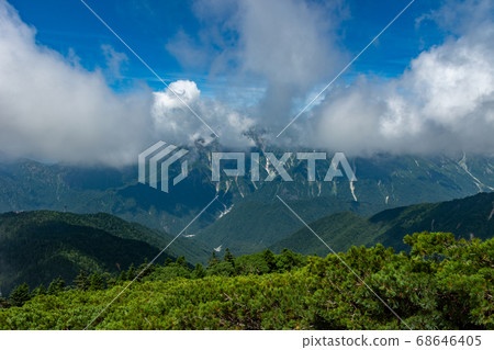 Summer mountain 68646405