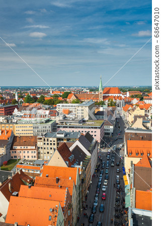 Augsburg, Germany Old Town 68647010