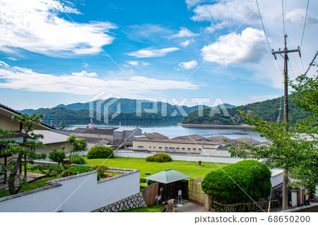 岡山縣備前市片上灣瀨戶內海風光 岡山縣備前市片上灣瀨戶內海風光 68650200