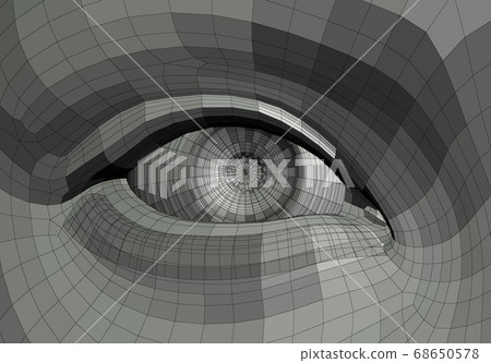 mechanical eye illustration mechanical eye illustration 68650578