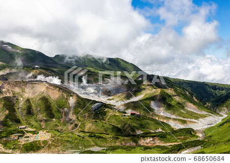 可以俯瞰山路的Raitorizawa營地 68650684