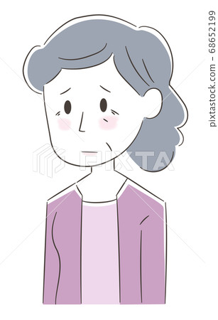 Tired middle-aged woman Tired middle-aged woman 68652199