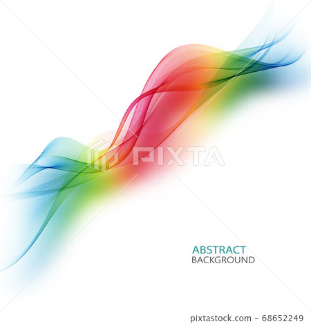 abstract colorful rainbow wave background vector illustration abstract colorful rainbow wave background vector illustration 68652249