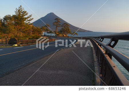 Kaimondake seen from Sehirabashi/Route 226 68653246