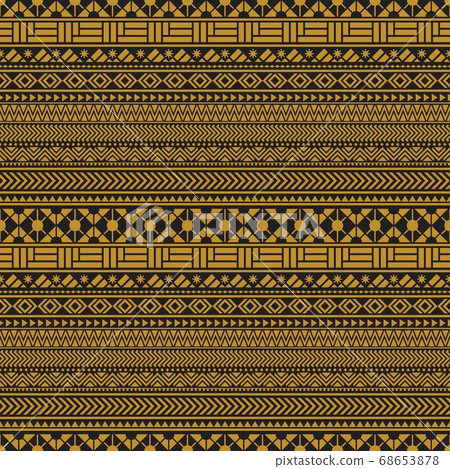 Tribal seamless pattern geometric seamless 68653878