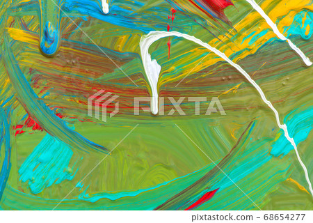 Abstract art background. Hand-painted 68654277