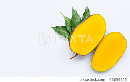 Tropical fruit, Mango  on white background. 68654855
