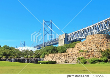 [Kagawa Prefecture] Seto Bridge seen from Seto Bridge Memorial Park 68655690