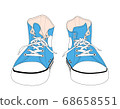 High cut sneakers 68658551