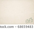 Wood pattern illustration on traditional Korean paper background 68659483