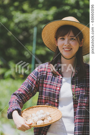 大蒜 蒜 女生 68660896